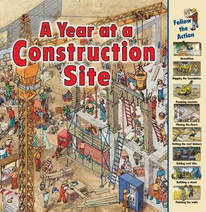 A Year at a Construction Site, Nicholas Harris - Paperback - 9781580137959