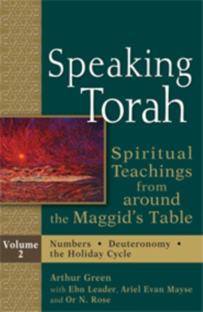 Speaking Torah, Volume 2, Arthur (Arthur Green) Green ; Ebn (Ebn Leader) Leader ; Ariel Evan (Ariel Evan Mayse) Mayse ; Or N. (Rabbi Or N. Rose) Rose - Gebonden - 9781580236942