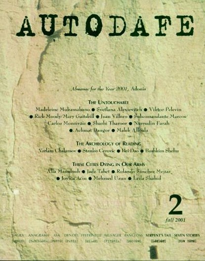 Autodafe, niet bekend - Paperback - 9781583222621