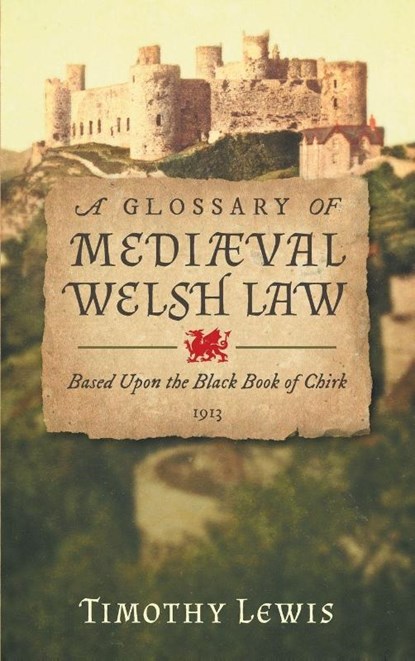 A Glossary of Medi val Welsh Law, Timothy Lewis - Gebonden - 9781584776444