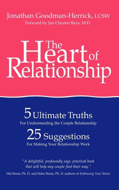 The Heart of Relationship, Jonathan Goodman-Herrick ; Jan Chozen Bays - Paperback - 9781585009831