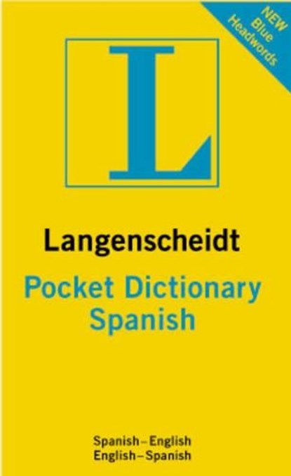 Langenscheidt Pocket Spanish Dictionary, niet bekend - Paperback - 9781585735587