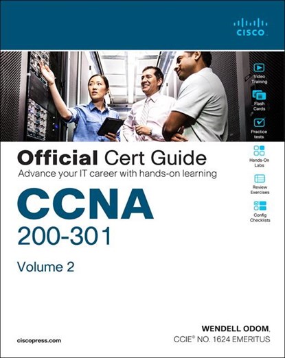 CCNA 200-301 Official Cert Guide, Volume 2, ODOM,  Wendell - Paperback - 9781587147135