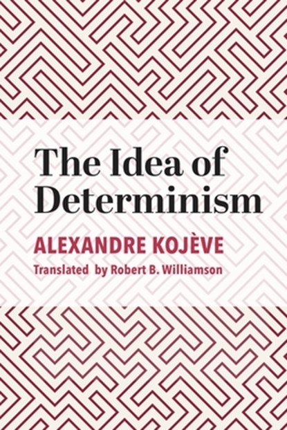 The Idea of Determinism, Alexandre Kojève - Gebonden - 9781587313929