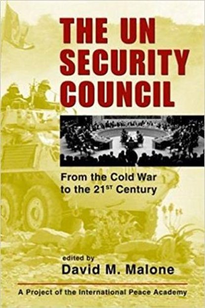 U.N. Security Council, David M. Malone - Paperback - 9781588262400
