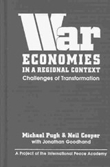 War Economies in a Regional Context - COOPER,  Neil - 9781588262516