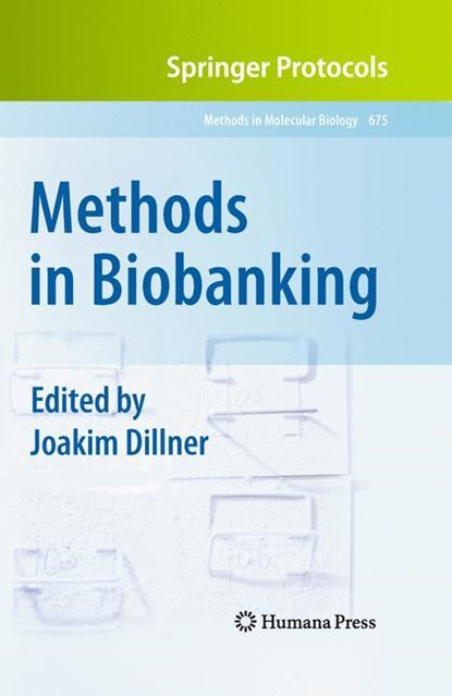 Methods in Biobanking, niet bekend - Gebonden - 9781588299956