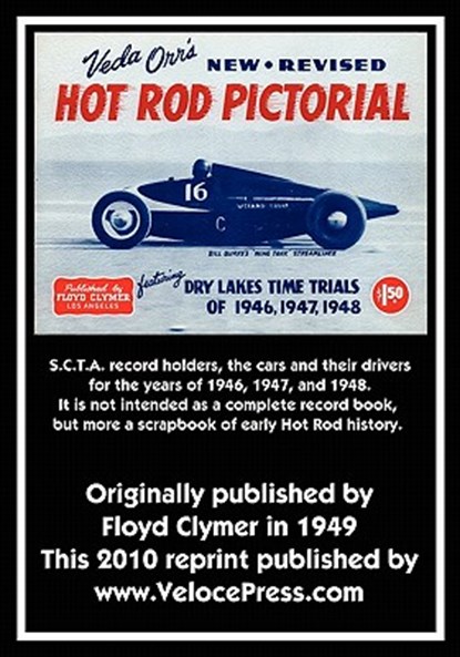 Veda Orr's New Revised Hot Rod Pictorial, V. Orr - Paperback - 9781588501530
