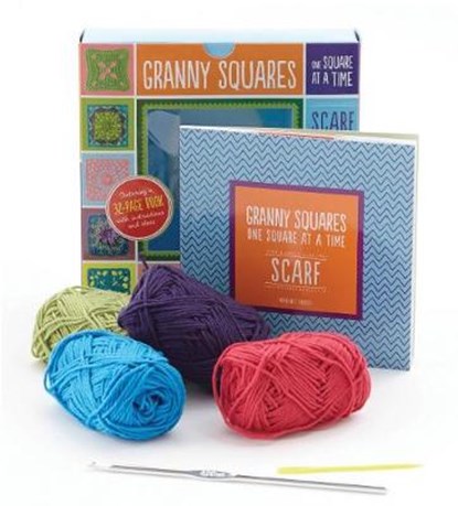 Granny Squares, One Square at a Time / Scarf Kit, HUBERT,  Margaret - Paperback - 9781589238602