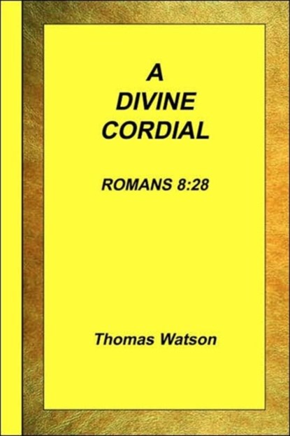 A Divine Cordial - Romans 8, Thomas Watson - Paperback - 9781589603592