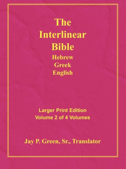 Larger Print Bible-Il-Volume 2, Jay Patrick Sr Green - Paperback - 9781589604827