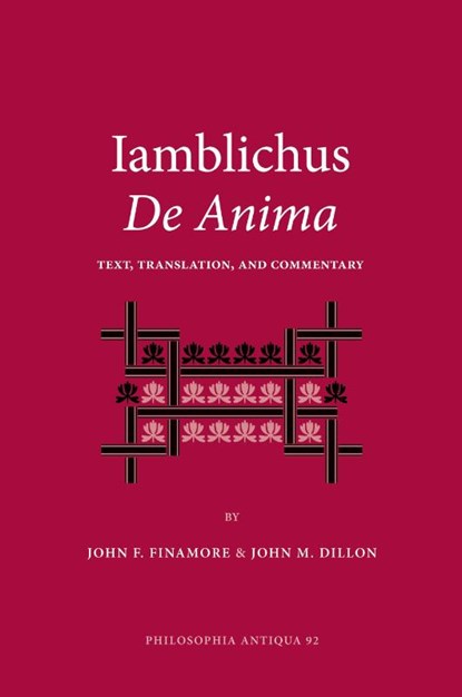 Iamblichus De Anima, niet bekend - Paperback - 9781589834682