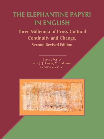 The Elephantine Papyri in English, Bezalel Porten - Paperback - 9781589836280