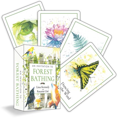 An Invitation to Forest Bathing: 52 Full-Color Activity Cards to Find Yourself in Nature, Lissa Kennedy - Gebonden - 9781590035795