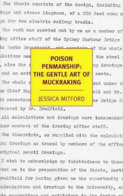 Poison Penmanship, Jessica Mitford - Paperback - 9781590173558