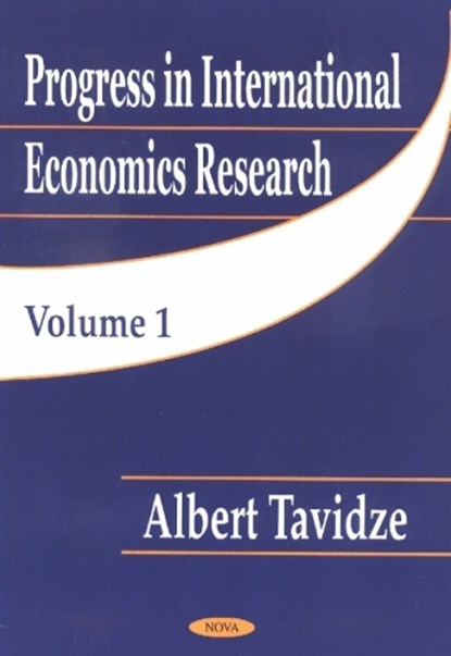 Progress in Economics Research, Volume 1, TAVIDZE,  Albert - Gebonden - 9781590330999