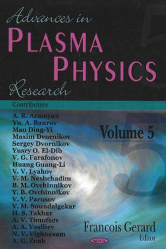 Advances in Plasma Physics Research