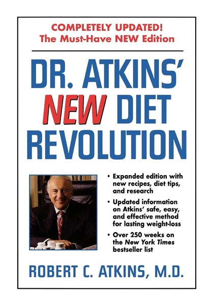 Dr. Atkins' New Diet Revolution, M. D. Robert C. Atkins - Gebonden - 9781590770023