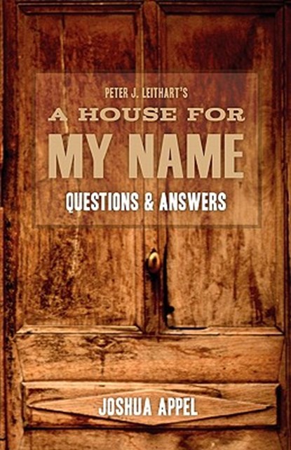 A House for My Name, Joshua Appel - Paperback - 9781591280637