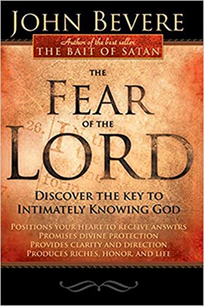 The Fear Of The Lord, John Bevere - Paperback - 9781591859925