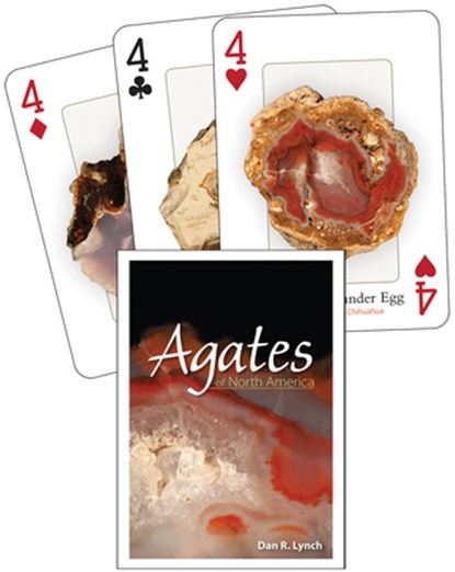 Agates of North America Playing Cards, Dan R. Lynch - Gebonden - 9781591934530