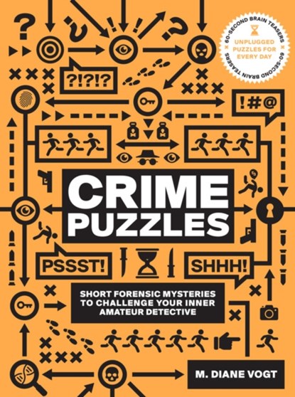 60-Second Brain Teasers Crime Puzzles, Diane Capri - Paperback - 9781592339792