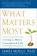 What Matters Most, James (James Hollis) Hollis - Paperback - 9781592404995