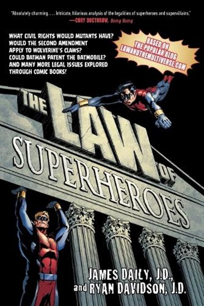The Law of Superheroes, James Daily ; Ryan Davidson - Paperback - 9781592408399