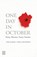 One Day in October, niet bekend - Paperback - 9781592646883