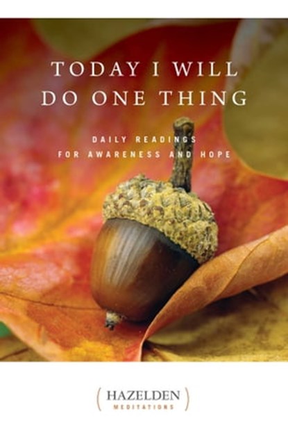Today I Will Do One Thing, Anonymous - Ebook - 9781592859092