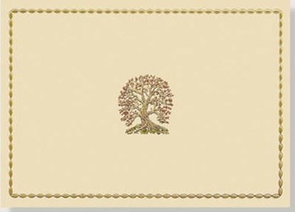 Note Card Tree of Life, Inc Peter Pauper Press - Losbladig - 9781593597283