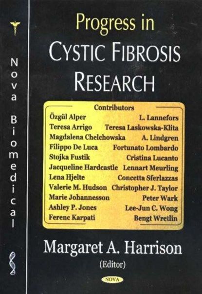 Progress in Cystic Fibrosis Research, Margaret A Harrison - Gebonden - 9781594542329