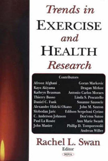 Trends in Exercise & Health Research, SWAN,  Rachel L - Gebonden - 9781594543487