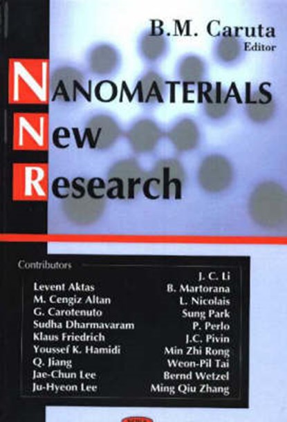 Nanomaterials, CARUTA,  B M - Gebonden - 9781594543692