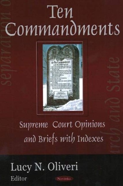 Ten Commandments, OLIVERI,  Lucy N - Gebonden - 9781594546570