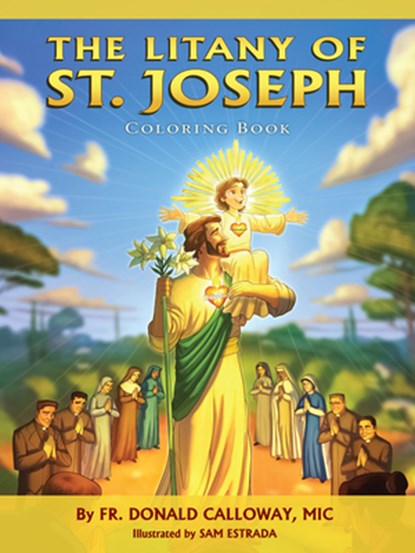 The Litany of St. Joseph Coloring Book, Donald H. Calloway - Paperback - 9781596146266
