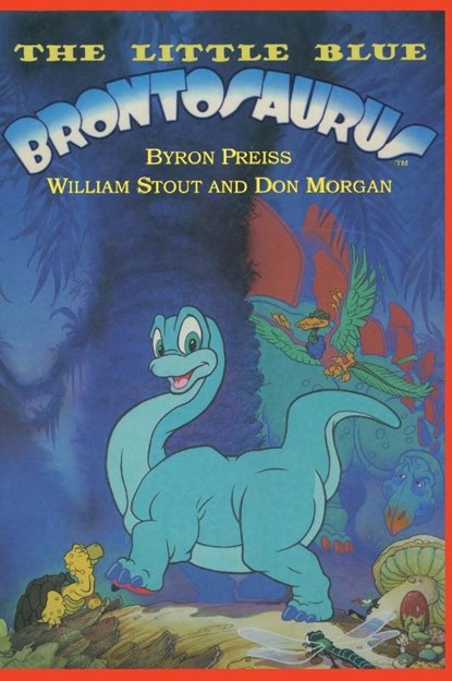 The Little Blue Brontosaurus, Byron Preiss - Gebonden - 9781596878808