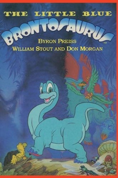 The Little Blue Brontosaurus, Byron Preiss - Gebonden - 9781596878808