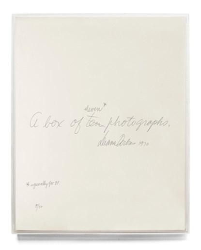 Diane Arbus: A Box of Ten Photographs, niet bekend - Gebonden Gebonden - 9781597114394