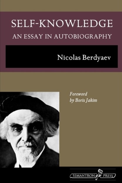 Self-Knowledge, Nicolas Berdyaev - Paperback - 9781597312585