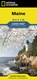 Maine Map, National Geographic Maps - Gebonden - 9781597753142