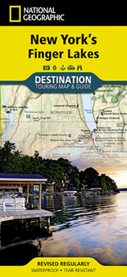 New York's Finger Lakes Map, National Geographic Maps - Gebonden - 9781597755153