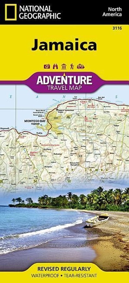 Jamaica, National Geographic Maps - Adventure - Gebonden - 9781597756181
