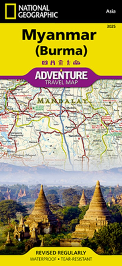 Myanmar (burma), National Geographic Maps - Adventure - Gebonden - 9781597756235