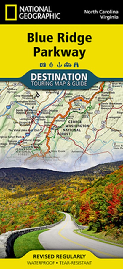 Blue Ridge Parkway, USA, National Geographic Maps - Gebonden - 9781597756242