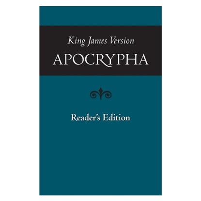 KJV Apocrypha, Hendrickson Publishers - Paperback - 9781598564648