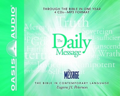 Daily Message Bible-MS, Eugene H. Peterson - AVM - 9781598594577