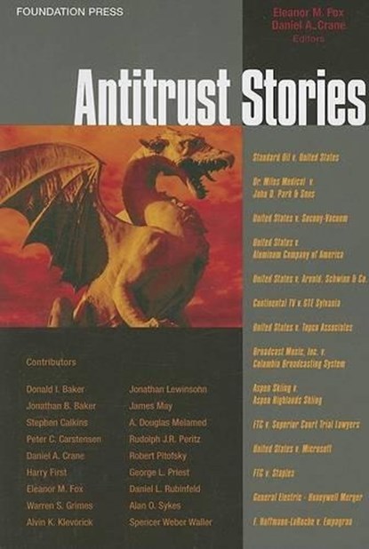 Antitrust Stories, FOX,  Eleanor M. - Paperback - 9781599410920