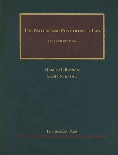 The Nature and Functions of Law, BERMAN,  Harold J. ; Saliba, Samir N. - Gebonden - 9781599413372
