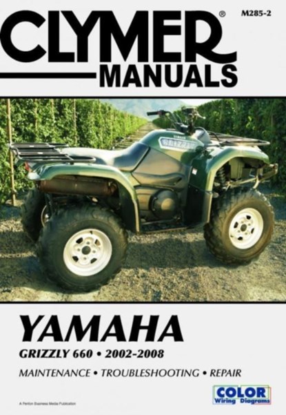 Clymer Yamaha Grizzly 660 2002-20, Haynes Publishing - Paperback - 9781599693057